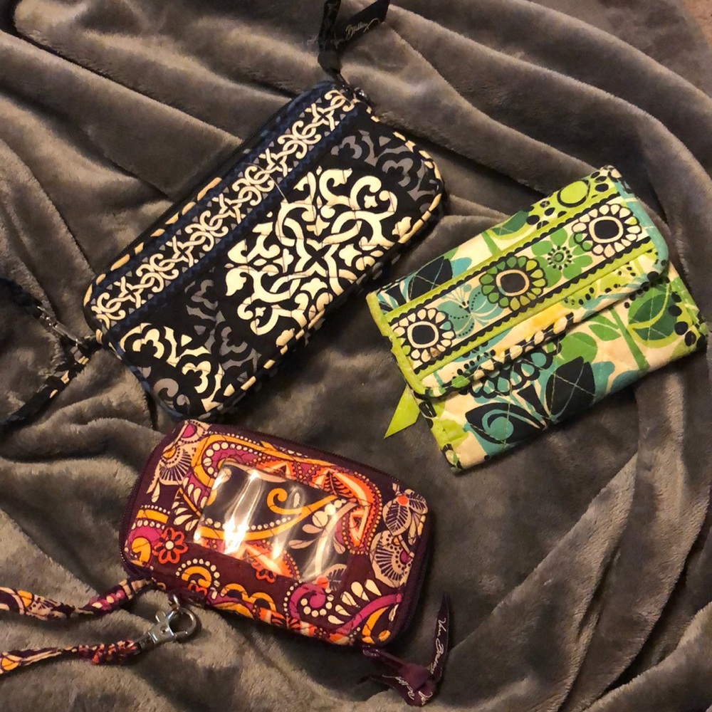 Vera Bradley Wallets/ Wristlets Bundle